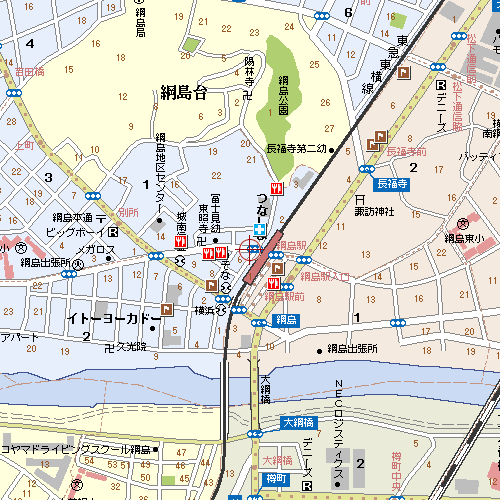 Art横浜英語教室綱島校は綱島西の駅前にあります。